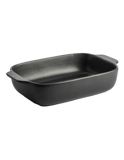 Medium Size Stoneware Baker in Black