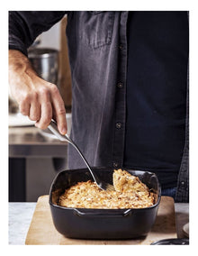 Medium Size Stoneware Baker in Black