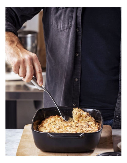 Medium Size Stoneware Baker in Black