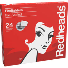 Redheads Foil-Sealed Firelighters 24 Pack