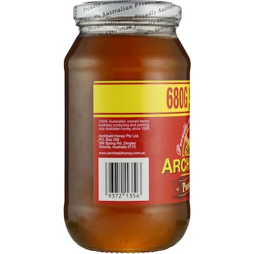 Archibald's Pure Australian Honey 680g