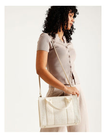 Barbados Tote Bag in Straw