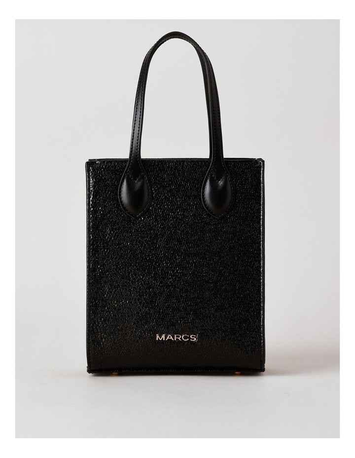 Aruba Mini Tote Bag in Black Combo