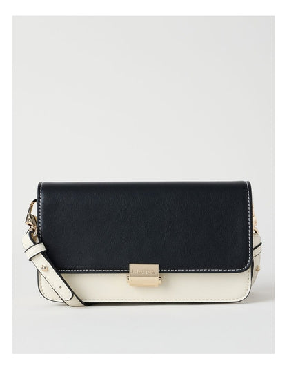 Lyon Shoulder Bag in Black/White Combo