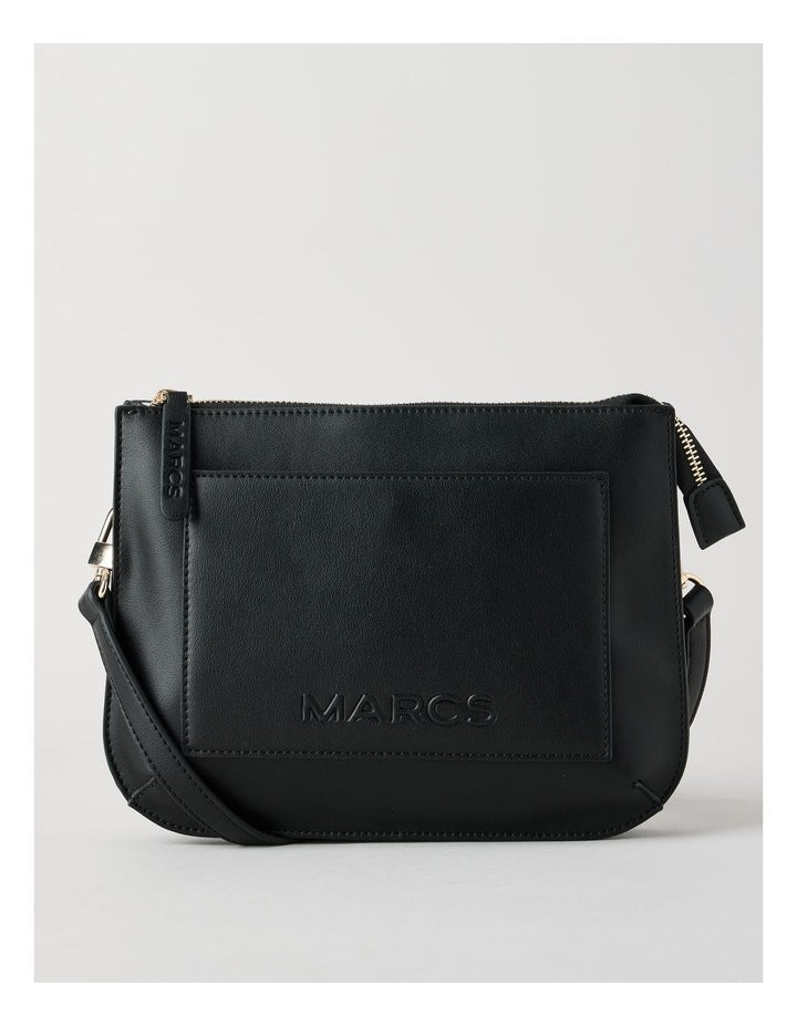 Milan Crossbody Bag in Black