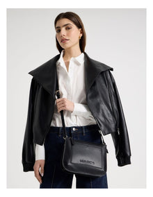 Milan Crossbody Bag in Black