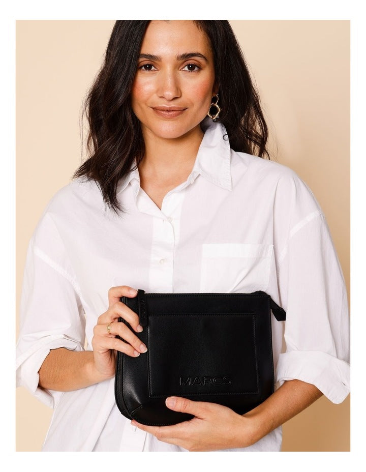 Milan Crossbody Bag in Black
