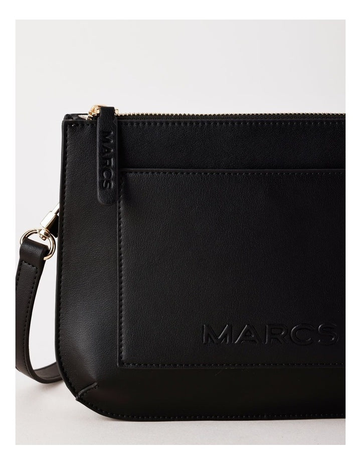 Milan Crossbody Bag in Black