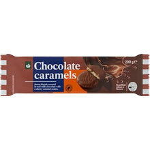 Woolworths Choccy Caramels Biscuits 200g