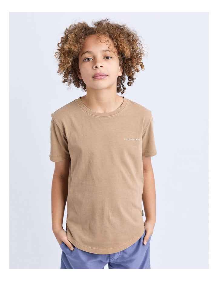 Essential Tee (8-16 Years) in Brown