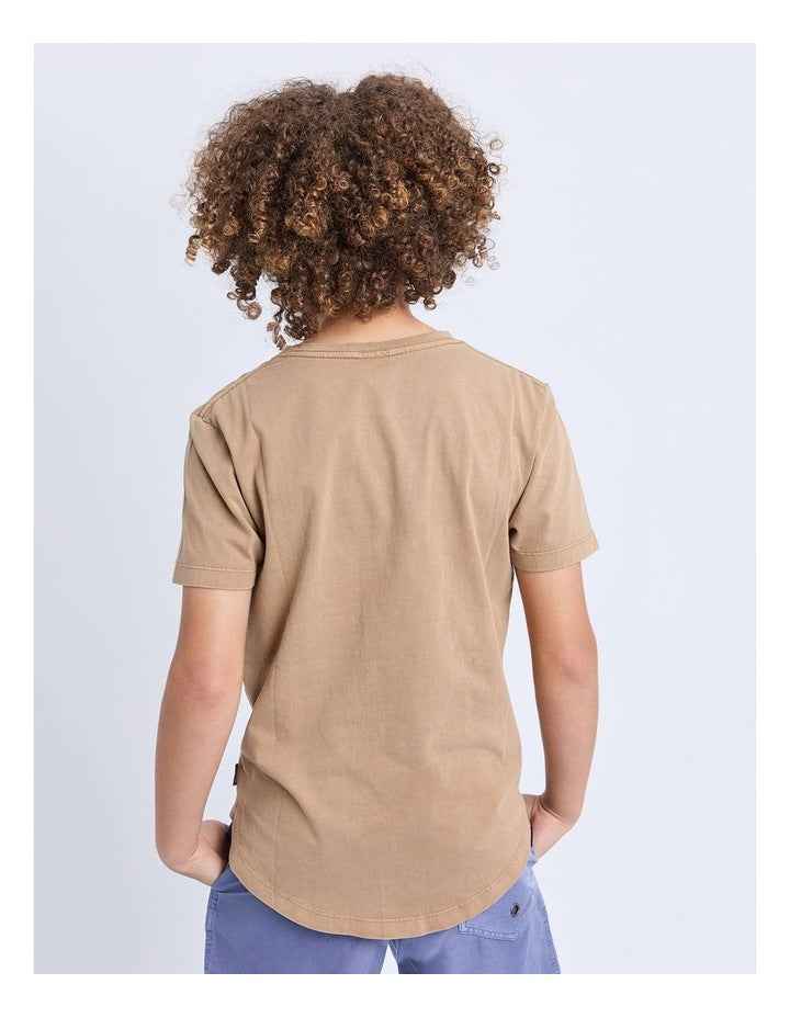 Essential Tee (8-16 Years) in Brown