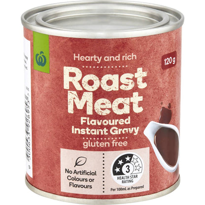 Woolworths Roast Meat Flavoured Instant Gravy 120g