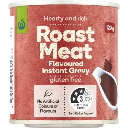 Woolworths Roast Meat Flavoured Instant Gravy 120g