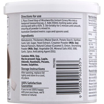 Woolworths Roast Meat Flavoured Instant Gravy 120g