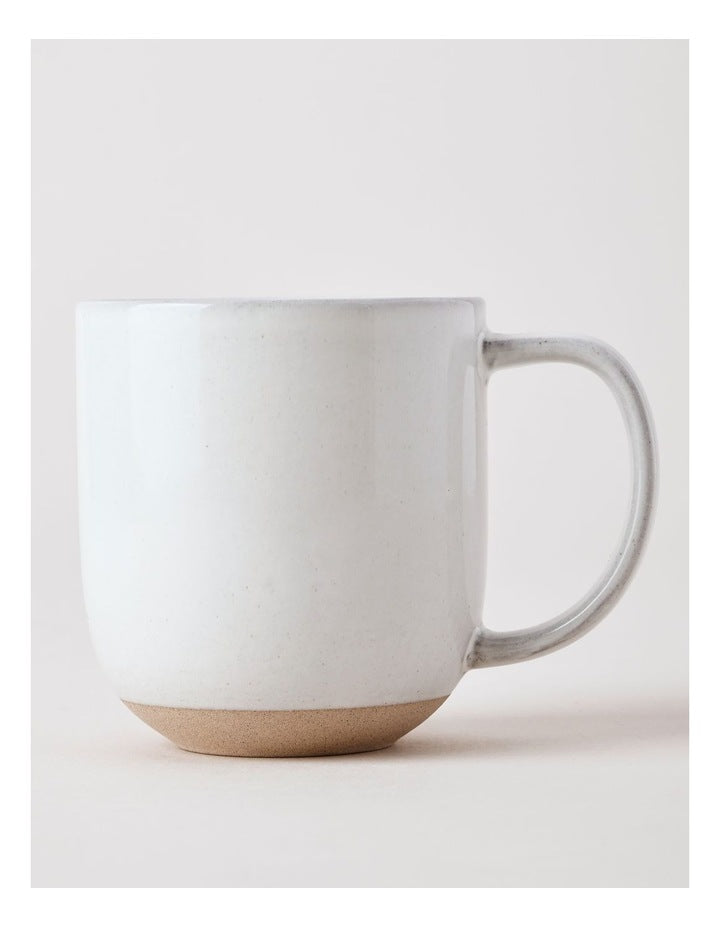 Elements Set of 4 Mugs in White