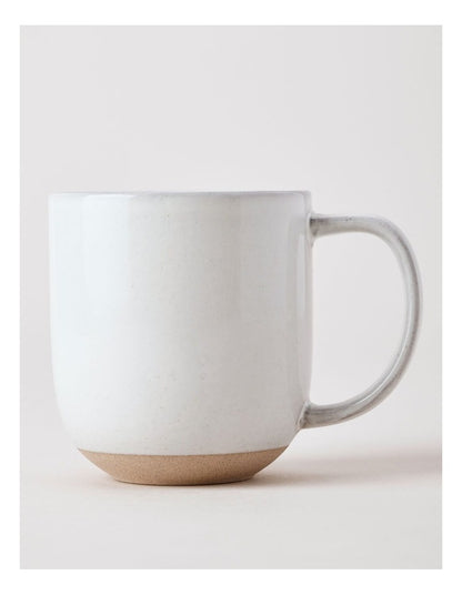 Elements Set of 4 Mugs in White