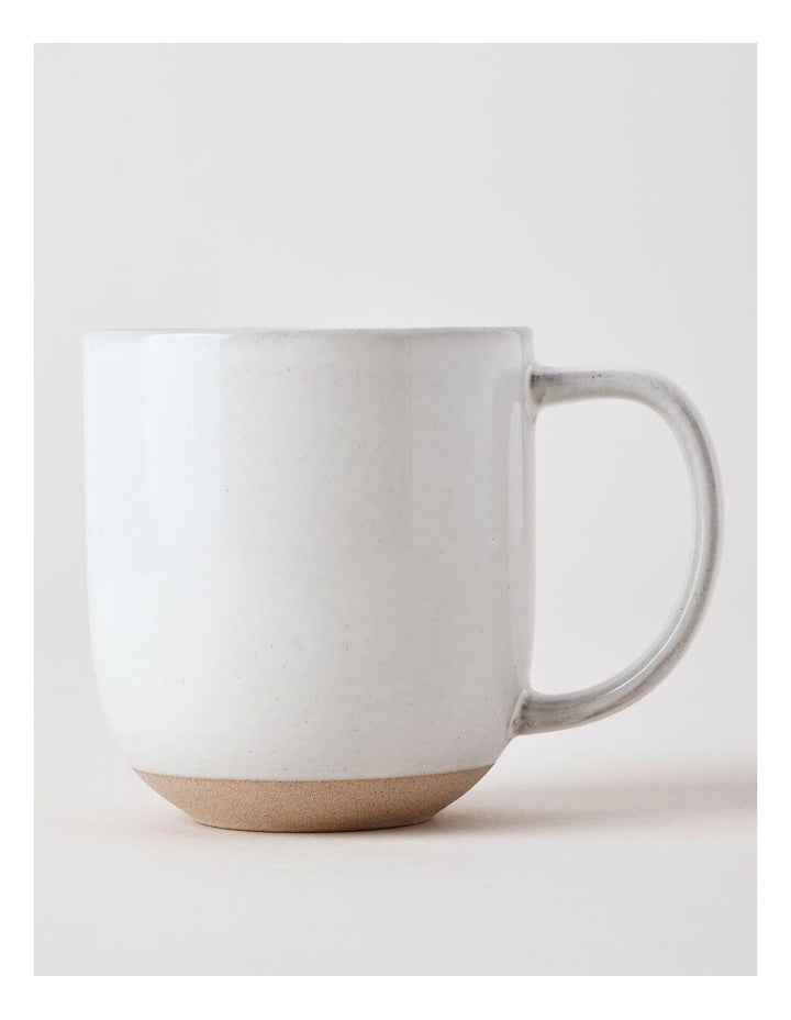 Elements Set of 4 Mugs in White