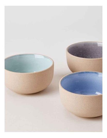 Elements Set of 3 Dip Bowls in Multi