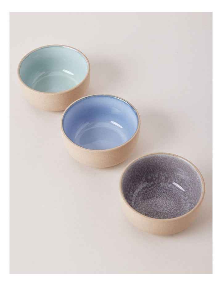 Elements Set of 3 Dip Bowls in Multi