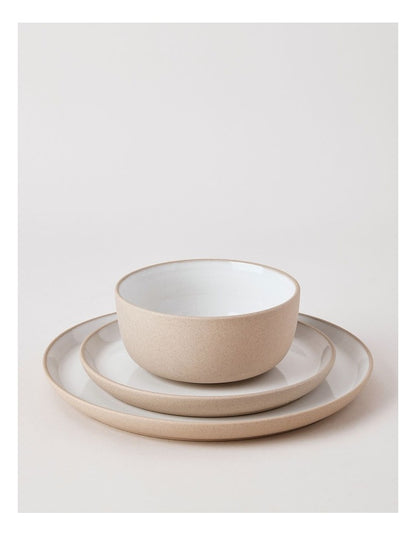 Elements 12pc Dinner Set in White