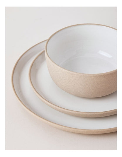 Elements 12pc Dinner Set in White