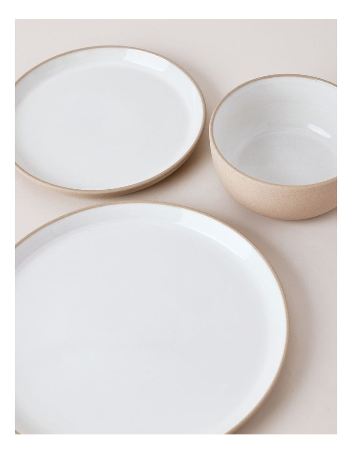 Elements 12pc Dinner Set in White