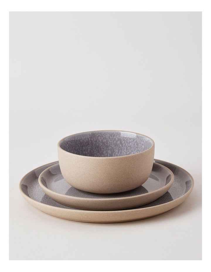 Elements 12pc Dinner Set in Grey