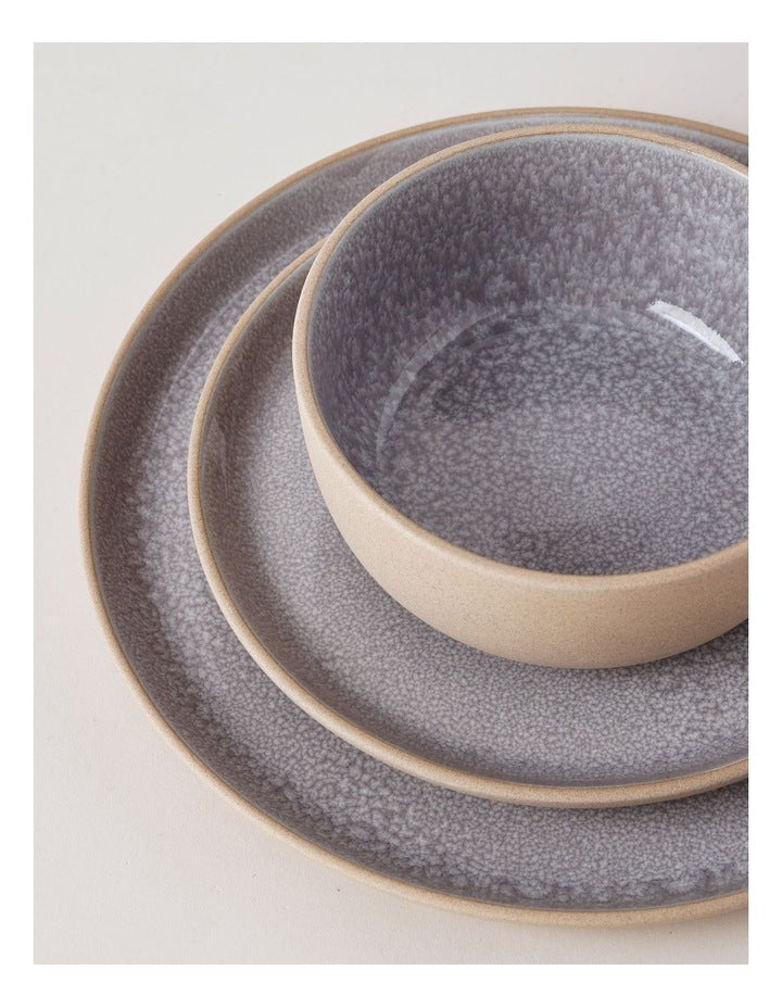 Elements 12pc Dinner Set in Grey