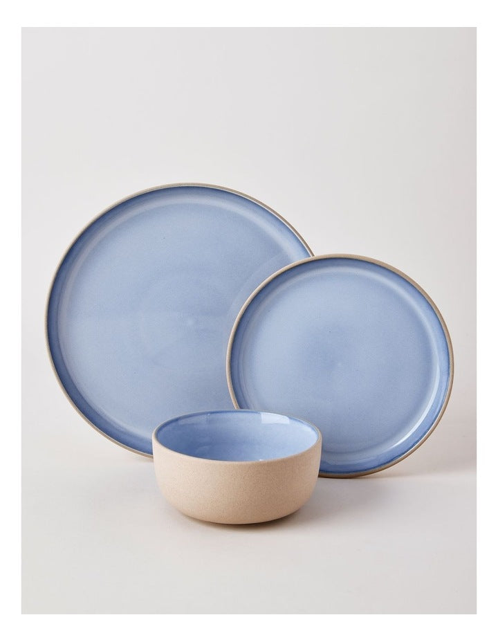 Elements 12pc Dinner Set in Blue