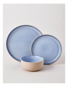Elements 12pc Dinner Set in Blue