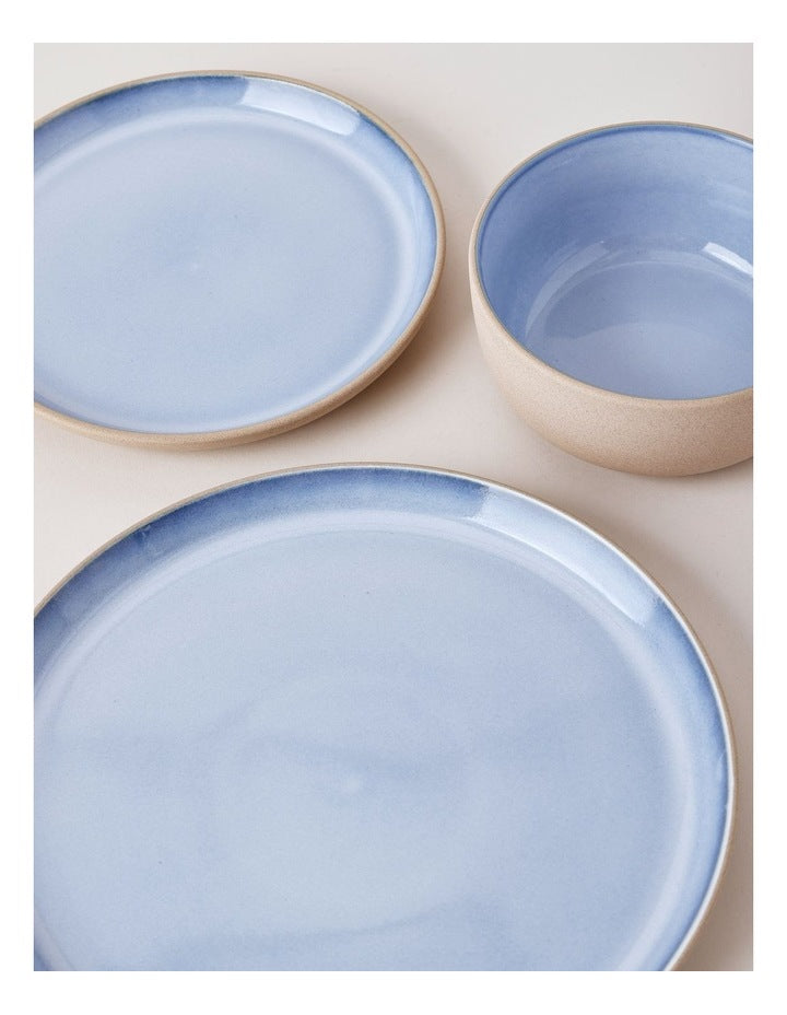 Elements 12pc Dinner Set in Blue