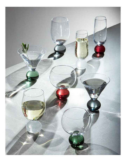 Zephyr Wine Glass 2 Pack in White