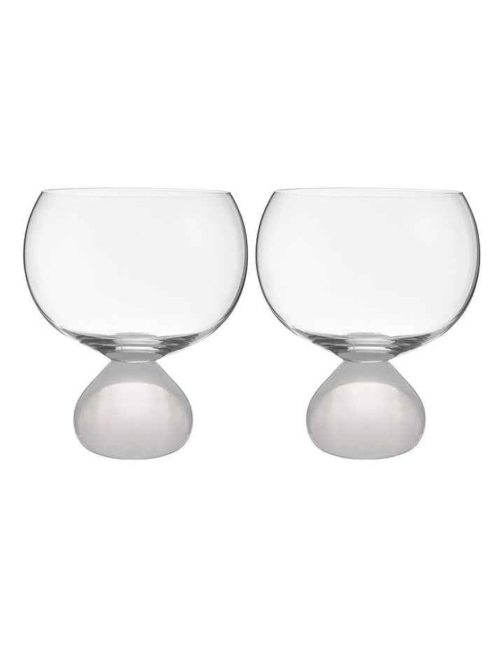 Zephyr Gin Glass 2 Pack in White