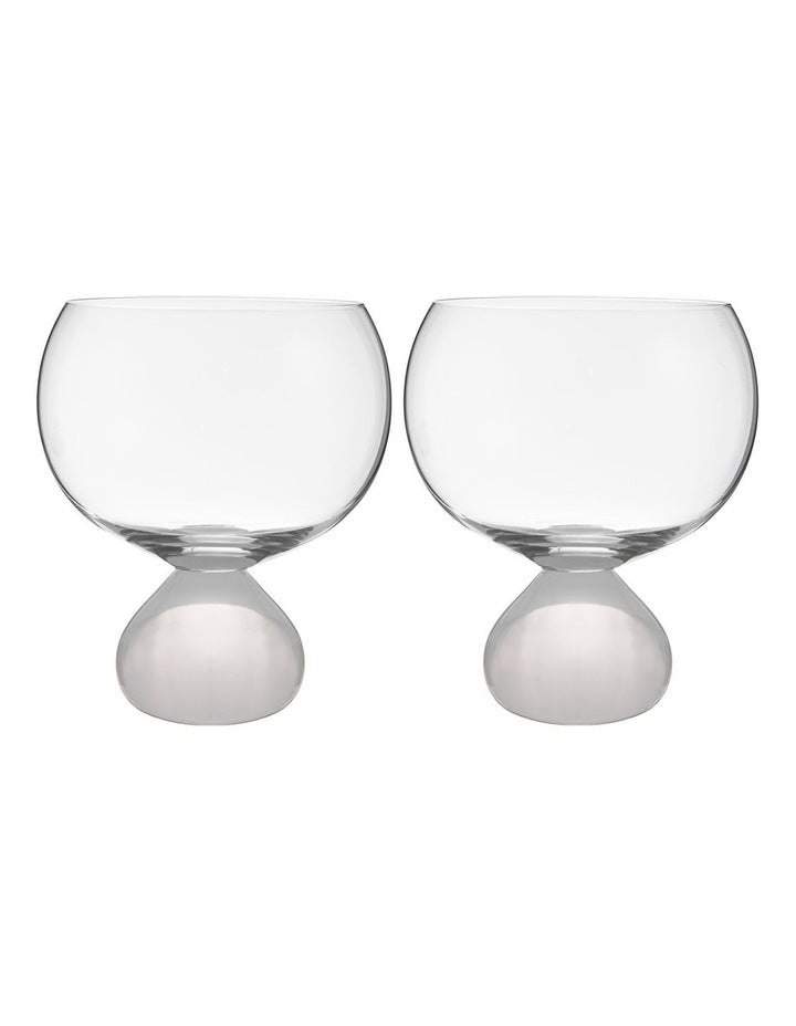 Zephyr Gin Glass 2 Pack in White