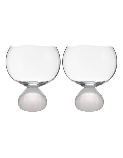 Zephyr Gin Glass 2 Pack in White