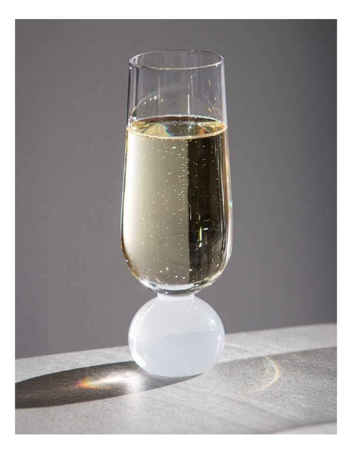 Zephyr Champagne Glass 2 Pack in Ruby