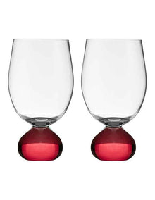 Zephyr Wine Glass 2 Pack in Ruby
