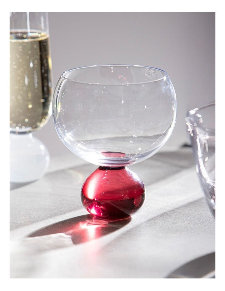 Zephyr Gin Glass 2 Pack in Red
