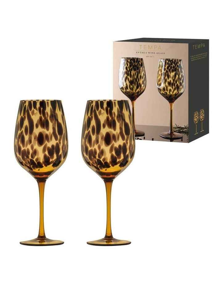Anthea Wine Glass 2 Pack in Multi