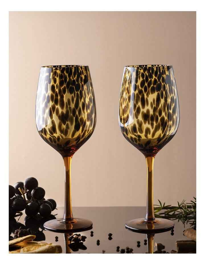 Anthea Wine Glass 2 Pack in Multi