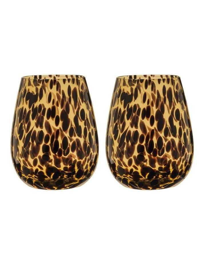 Anthea Stemless Glass 2 Pack in Multi