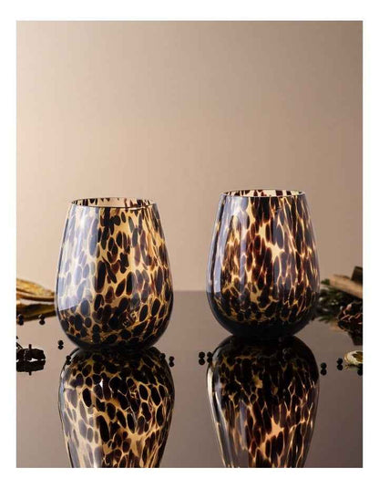 Anthea Stemless Glass 2 Pack in Multi