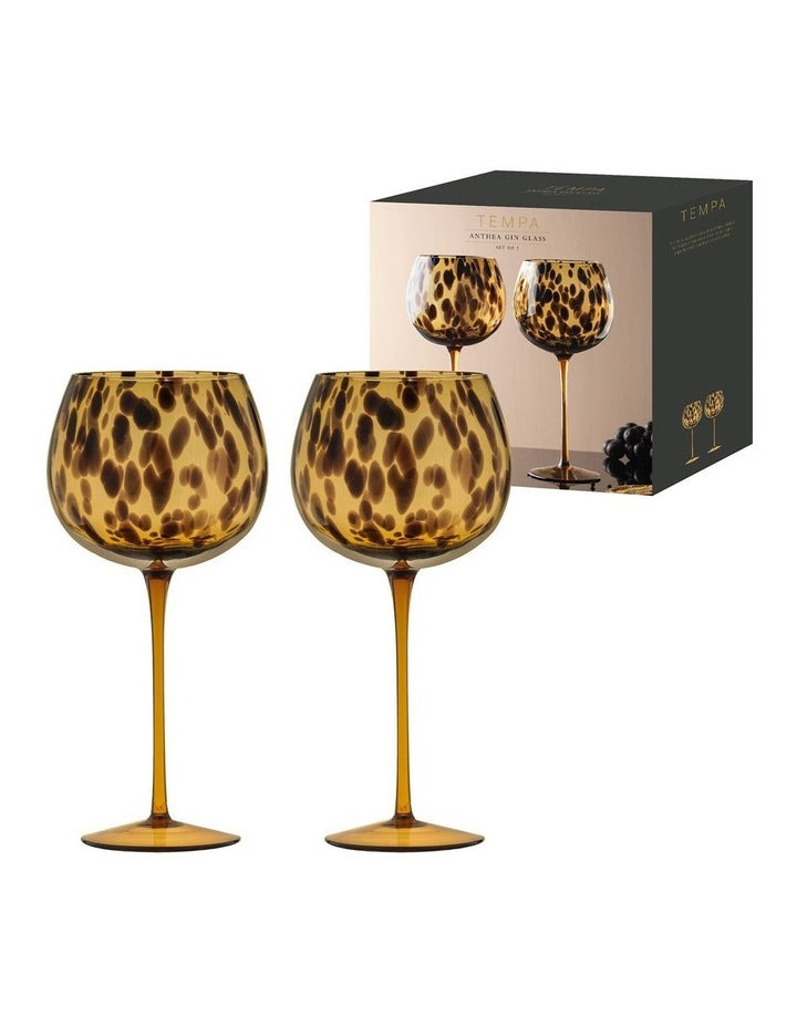 Anthea Gin Glass 2 Pack in Multi