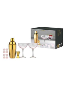 Leila Cocktail Set 12 Piece in Multi