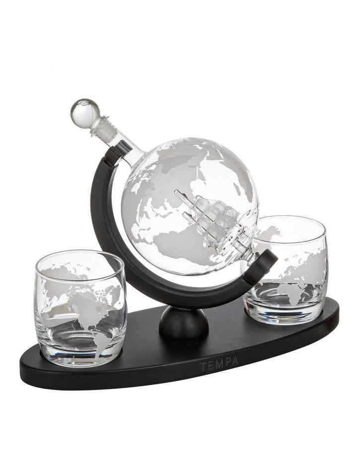 Preston Globe Whisky Set in Clear