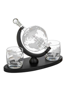 Preston Globe Whisky Set in Clear