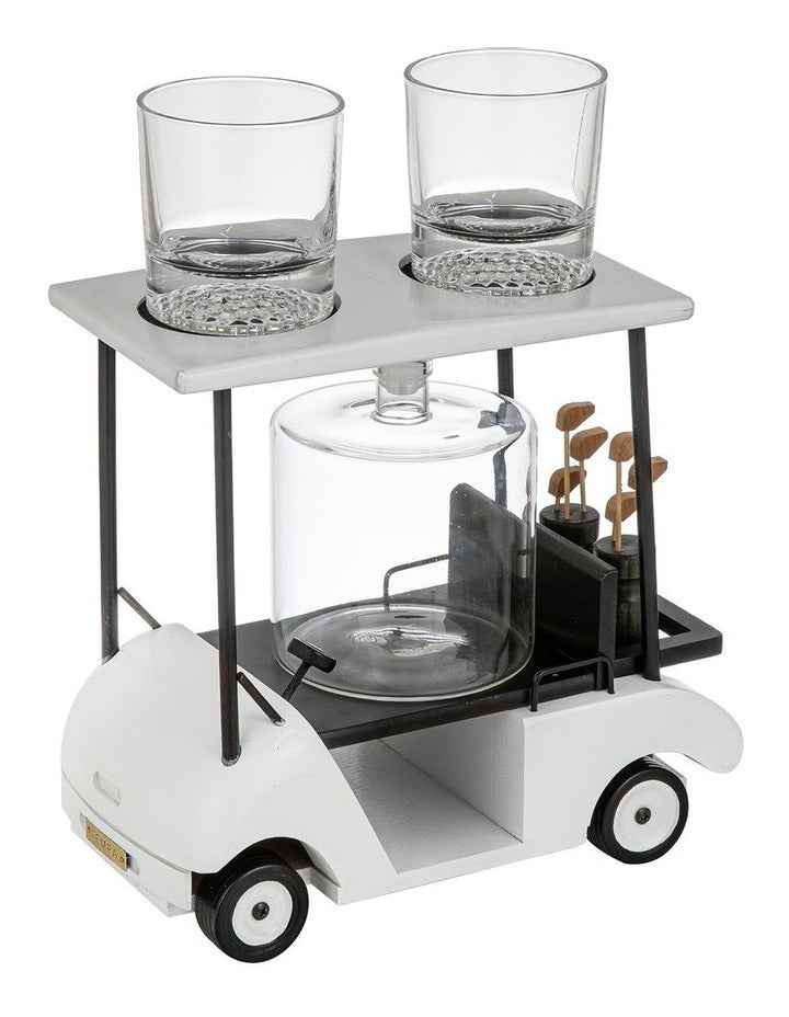 Preston Golf Whisky Set in Clear