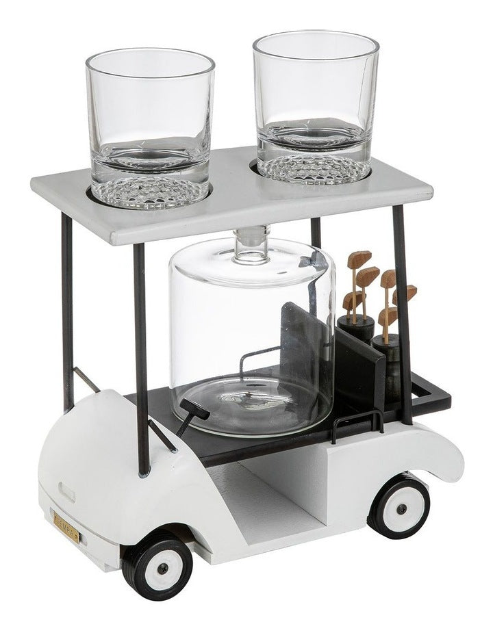 Preston Golf Whisky Set in Clear