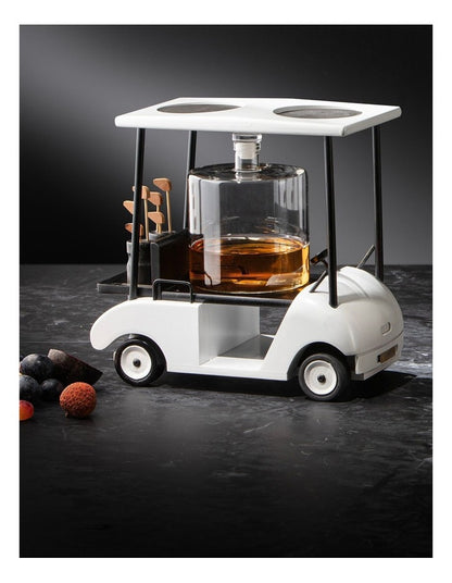 Preston Golf Whisky Set in Clear