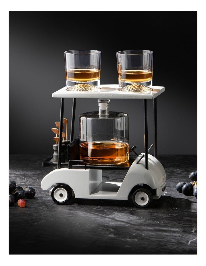 Preston Golf Whisky Set in Clear